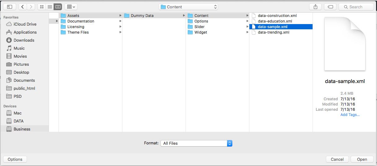 select file
